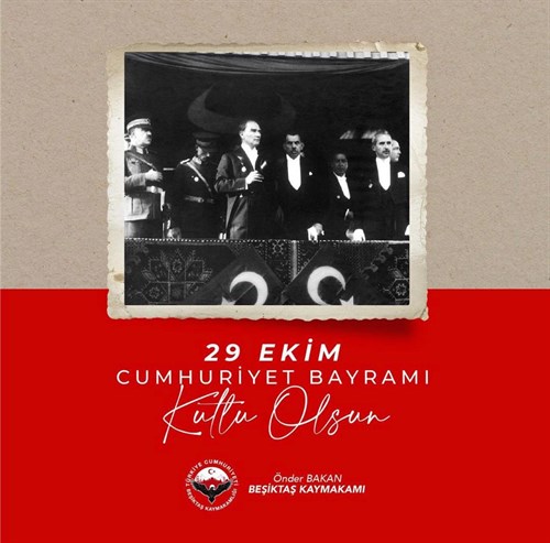 29 Ekim Cumhuriyet Bayramımızın 97. Yılı Kutlu Olsun.