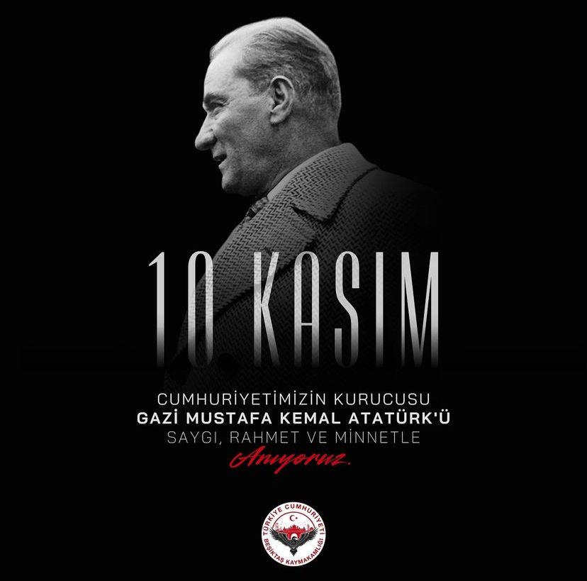 10 KASIM ATATÜRK'Ü ANMA GÜNÜ ÇELENK SUNMA TÖRENİ